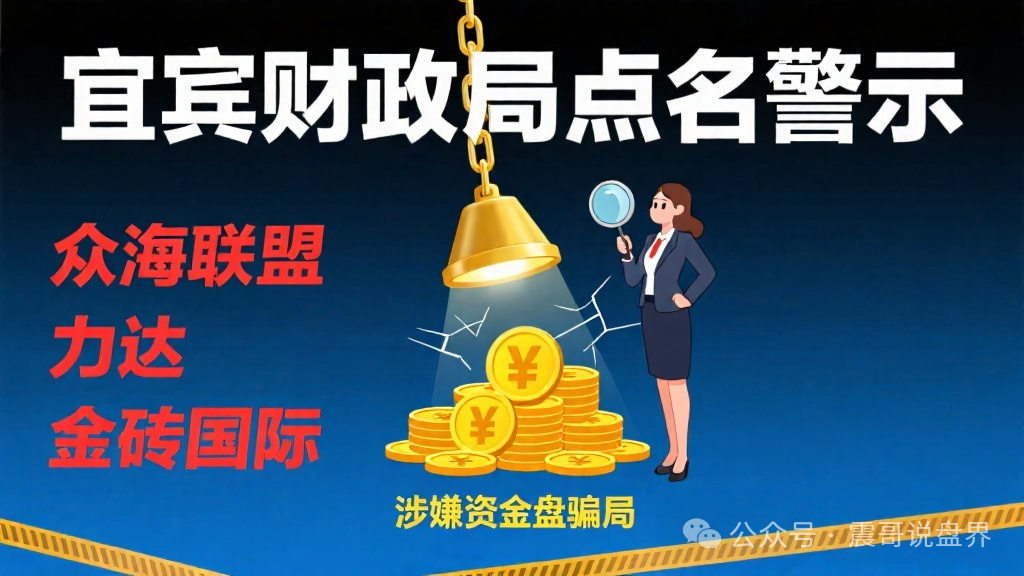 四川宜宾财政局点名“众海联盟”“力达”“金砖国际”为资金盘骗局