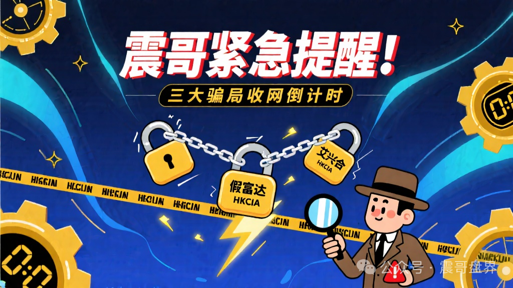 紧急提醒！【艾兴合/假富达管家/HKCIA】三大骗局收网倒计时！