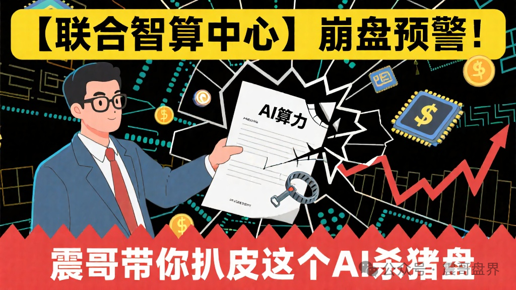 【联合智算中心】崩盘预警！震哥带你扒皮这个AI杀猪盘！