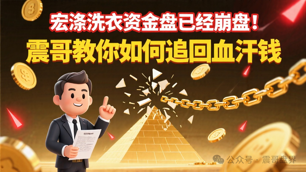 【宏涤洗衣】资金盘已经崩盘！公司大门直接被木板封死，彻底凉了！