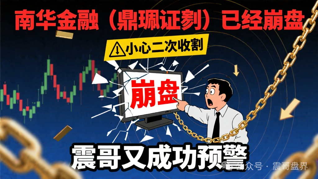 南华金融（鼎珮证劵）已经崩盘，小心二次收割！