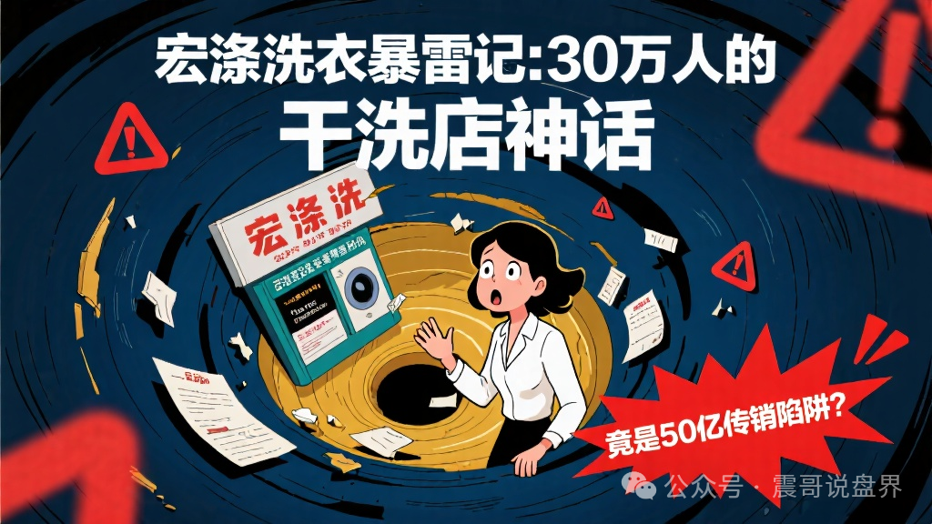 【宏涤洗衣】暴雷记：30万人的干洗店神话，竟是50亿传销陷阱？