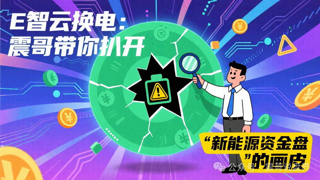 【E智云换电】扒开＂新能源资金盘＂的画皮！