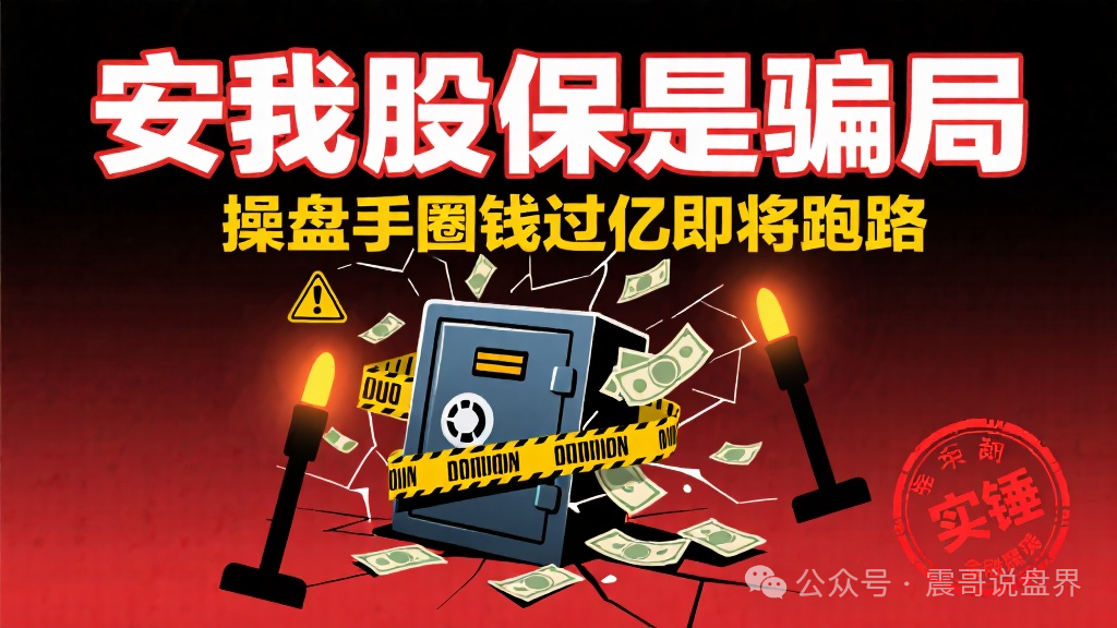 【安我股保】是骗局，安我保险官方下场实锤，操盘手圈钱过亿即将跑