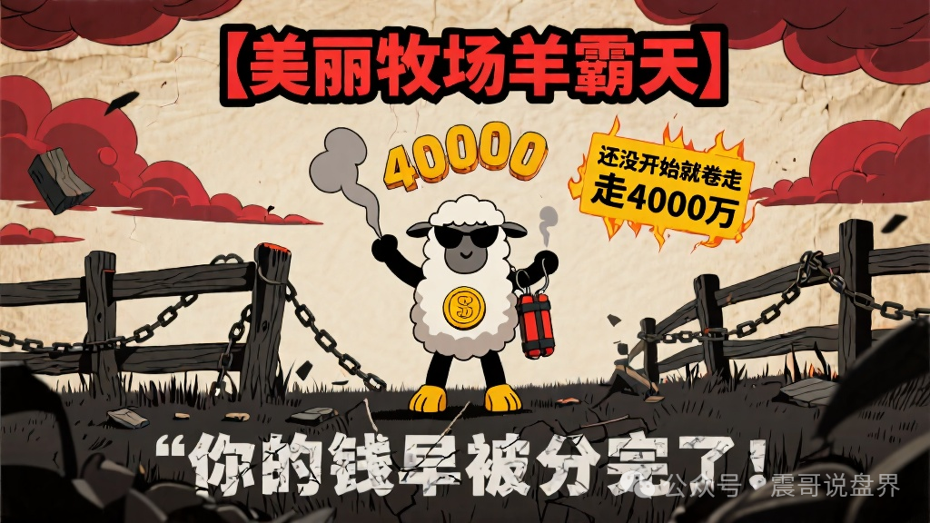 【美丽牧场羊霸天】还没开始就卷走4000万，你的钱早被分完了！