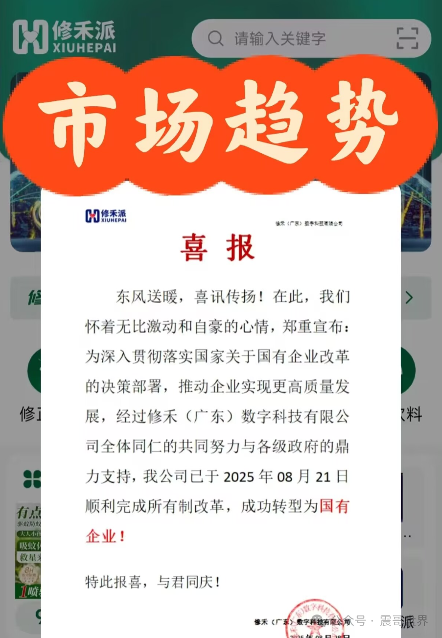 揭秘【修禾派】国企挂靠套壳曝光，到底能不能玩！