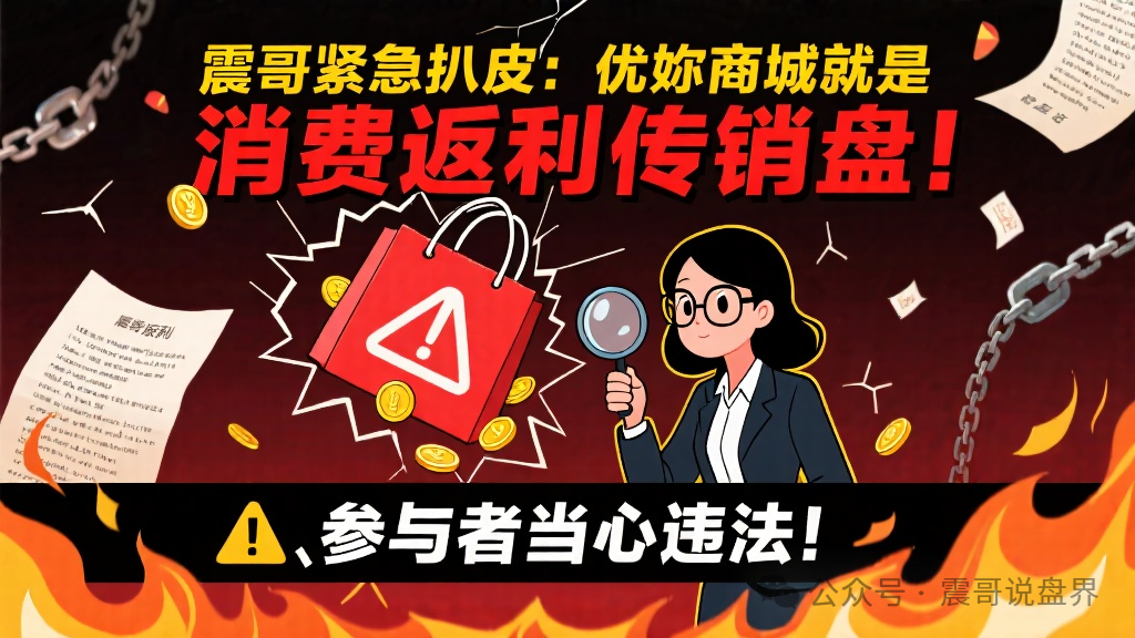 扒皮【优妳商城】就是消费返利传销盘!参与者当心违法!