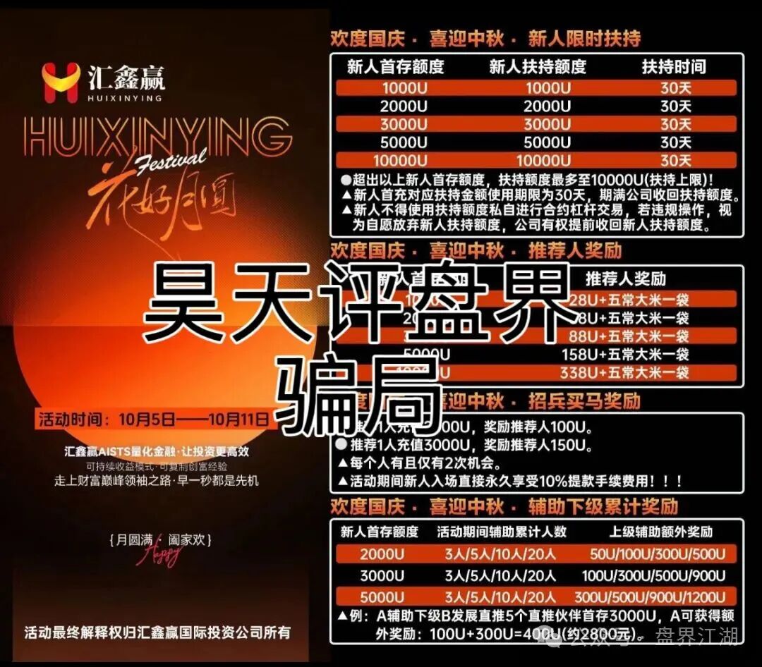汇鑫赢IG股票期货类资金盘骗局，已经崩盘，开始搞平移进行二次收割，