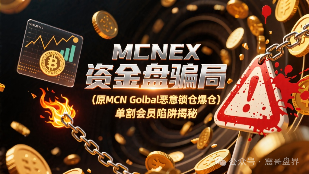 【MCNEX】原MCN Golbal资金盘骗局,跟单员恶意锁仓爆仓,单割会员,高度预警!