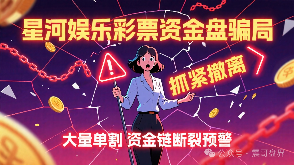《星河娱乐彩票》资金盘骗局,抓紧撤离,大量单割!