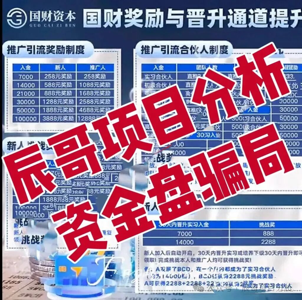 【佰宜康(国财资本)】资金盘，目前操盘手已经圈钱几千万，已经在大量单割受