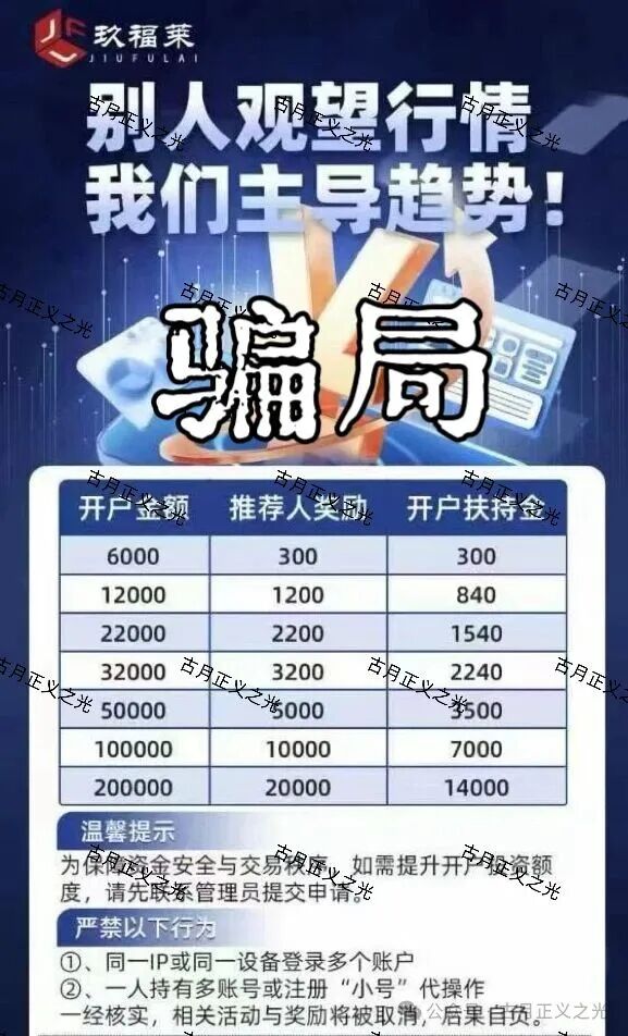 玖福莱股票带单类资金盘骗局,柬埔寨诈骗犯沈博安巧立名目欺诈老年人,马上
