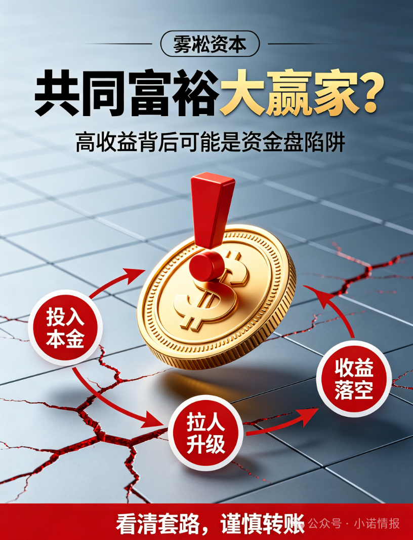 警惕!“大赢家共同富裕” APP 是改名续命资金盘,假借国家政策收割投资人